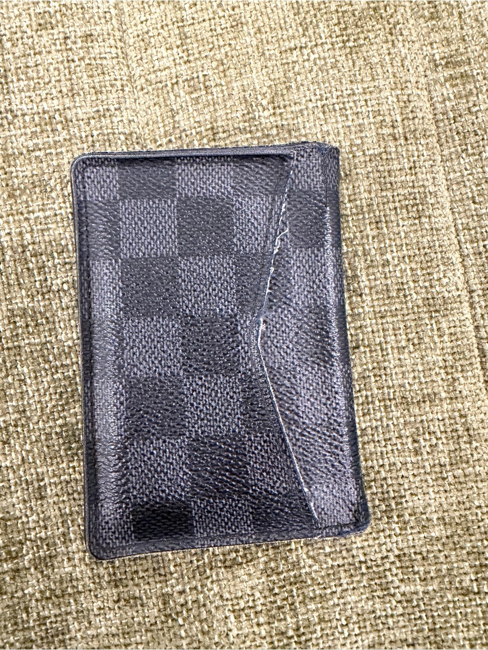 Genuine Louis Vuitton Black Damier Pocket Organizer - Picture 8 of 8